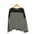 サバイ saby Milan Rib Boat Neck Border Knit ボーダーニットカットソー メンズ